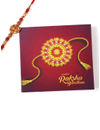 YouBella Rakhi and Greeting Card Combo for Brother